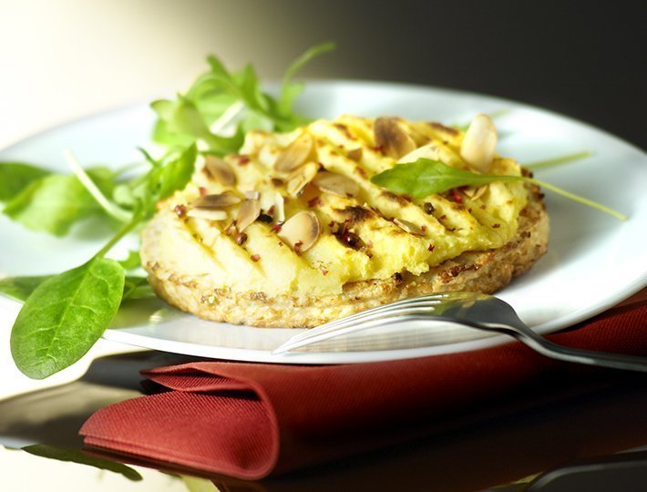 Recette pour les petits poussins, haché de poulet rôti façon hachis parmentier.