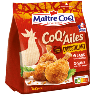 CoQ'Ailes croustillant en sachet de 250 g