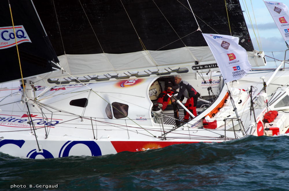 Transat Jacques Vabre - sortie de la Manche